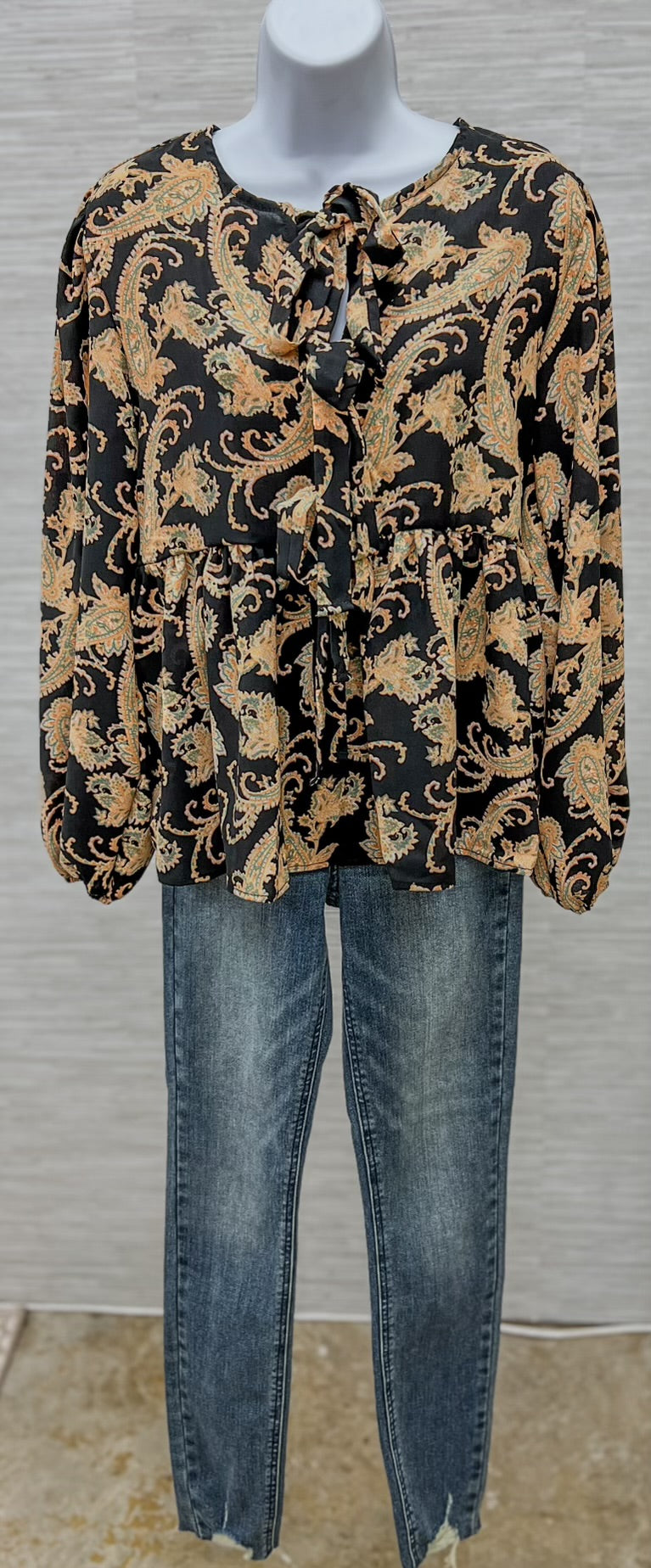 Modern Paisley Blouse