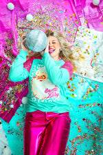 Santa Baby Mint Sweatshirt