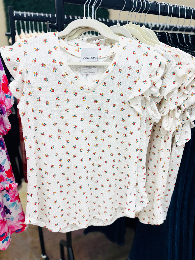 Ivory Ritzy Blouse