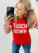 Red - Touch Down Blouse