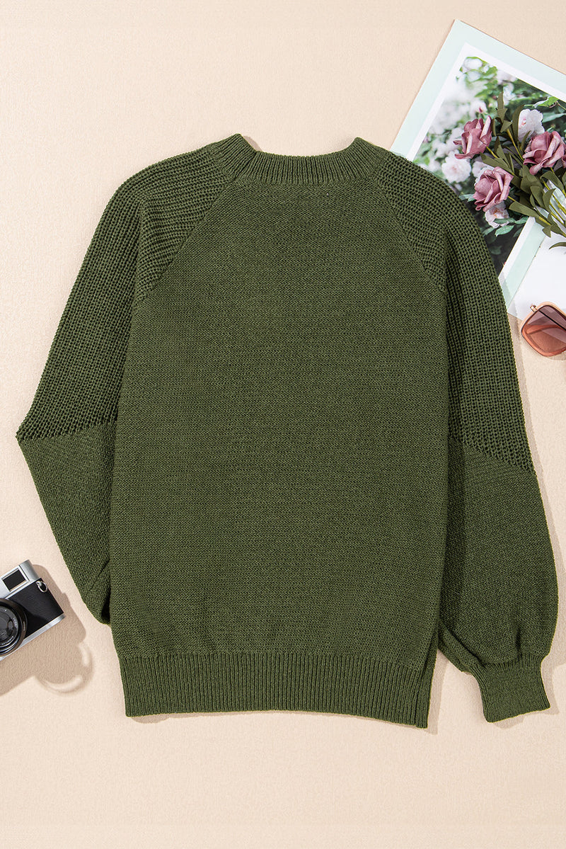 Maren Raglan Sleeve Pullover Sweater