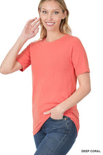 Short Sleeve Round Neck Tee