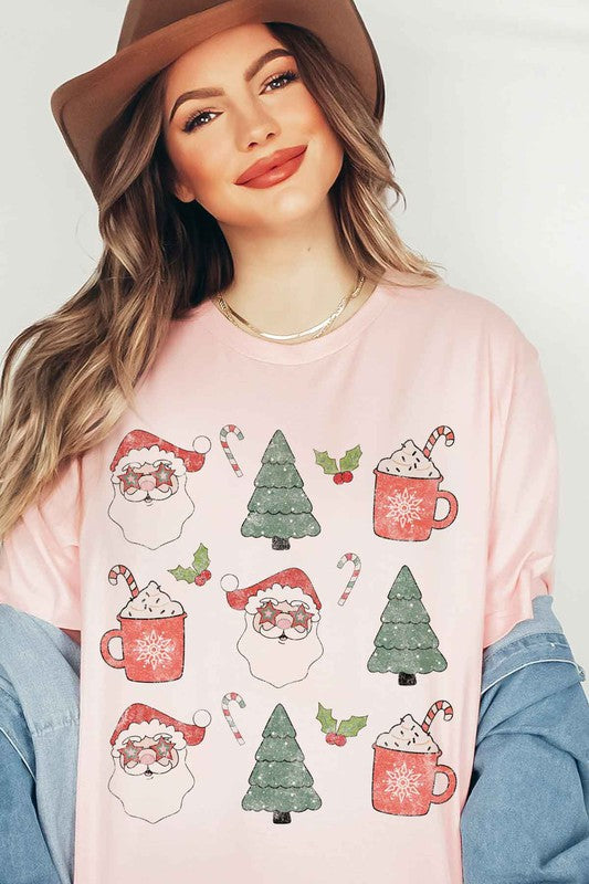 CHRISTMAS GRAPHIC PLUS SIZE TEE / T-SHIRT