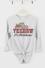 YEEHAW COUNTRY CHRISTMAS LONG SLEEVE TEE