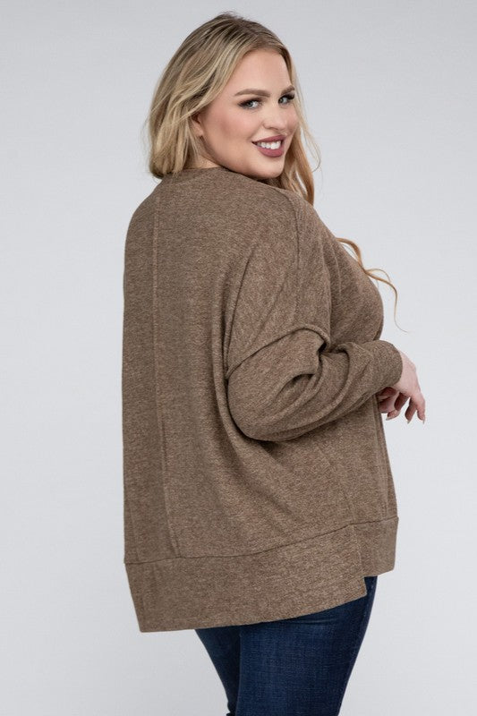 Luxury Washable Drop Shoulder Round Knit (15 色) Off shoulders sweater - Teen | MANGO USA
