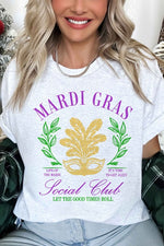 MARDI GRAS SOCIAL CLUB OVERSIZED TEE