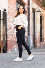 Black FULL LENGTH Leggings with POCKETS