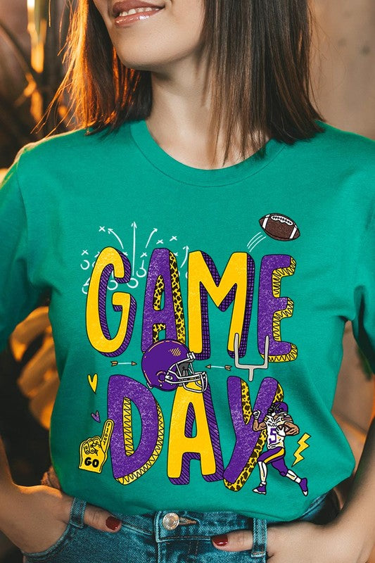 Game Day Football Graphic Tee