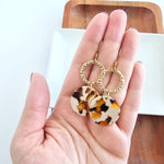 Rylee Earrings - Caramel Latte