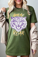 Hear Me Roar Tiger Graphic Tee