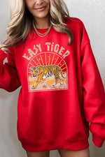 Easy Tiger Graphic Fleece Sweatshirts