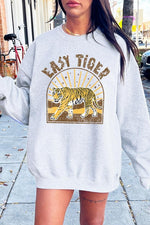 Easy Tiger Graphic Fleece Sweatshirts