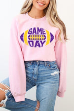 Game Day Football Graphic Fleece Sweatshirts