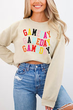 Fall Football Colored Gameday Stack Sweatshirt