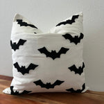 Halloween throw pillow cover, tufted accent pillow