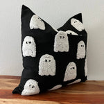 Halloween throw pillow cover, tufted accent pillow