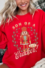 Son Of A Nutcracker Graphic Fleece Sweatshirts