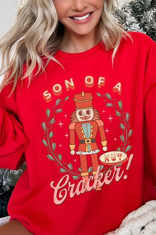 Son Of A Nutcracker Graphic Fleece Sweatshirts