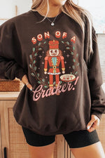 Son Of A Nutcracker Graphic Fleece Sweatshirts