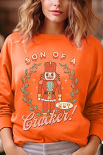 Son Of A Nutcracker Graphic Fleece Sweatshirts