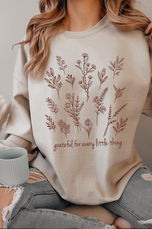 Grateful For Every Little Thing Sweatshirts