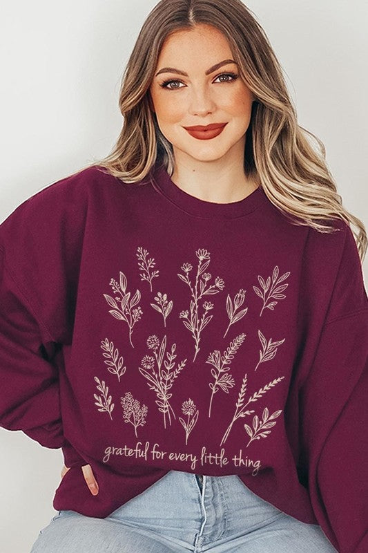 Grateful For Every Little Thing Sweatshirts