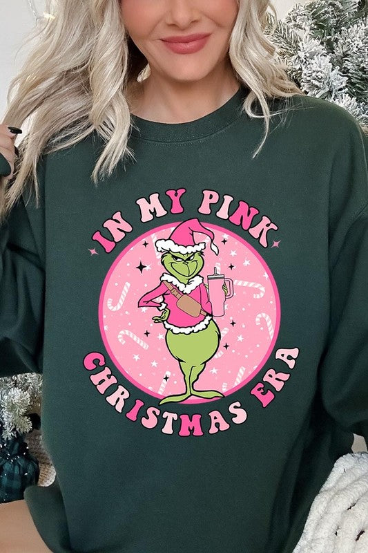 In My Pink Christmas Era Graphic Sweatshirts