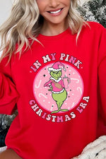 In My Pink Christmas Era Graphic Sweatshirts