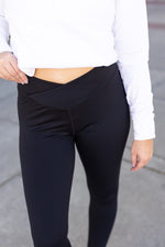 The Alexa High Waist Crossover Athleisure Leggings