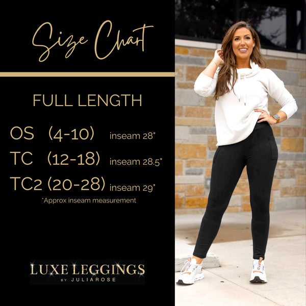 The Becca Brown Crossover Full Length Leggings