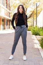 The Cindy Charcoal Lounger Leggings / Jogger