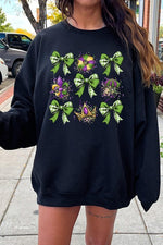 Mardi Gras Graphic Sweatshirt