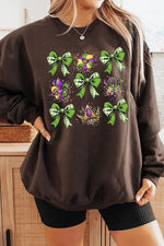 Mardi Gras Graphic Sweatshirt