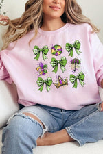 Mardi Gras Graphic Sweatshirt