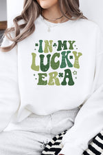 In My Lucky Era, St Patrick's Graphic Sweatshirt