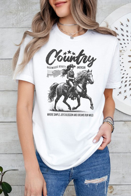 Western Cowgirl Graphic Tee