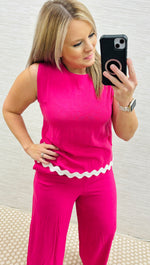 Hot Pink Ric Rac SET