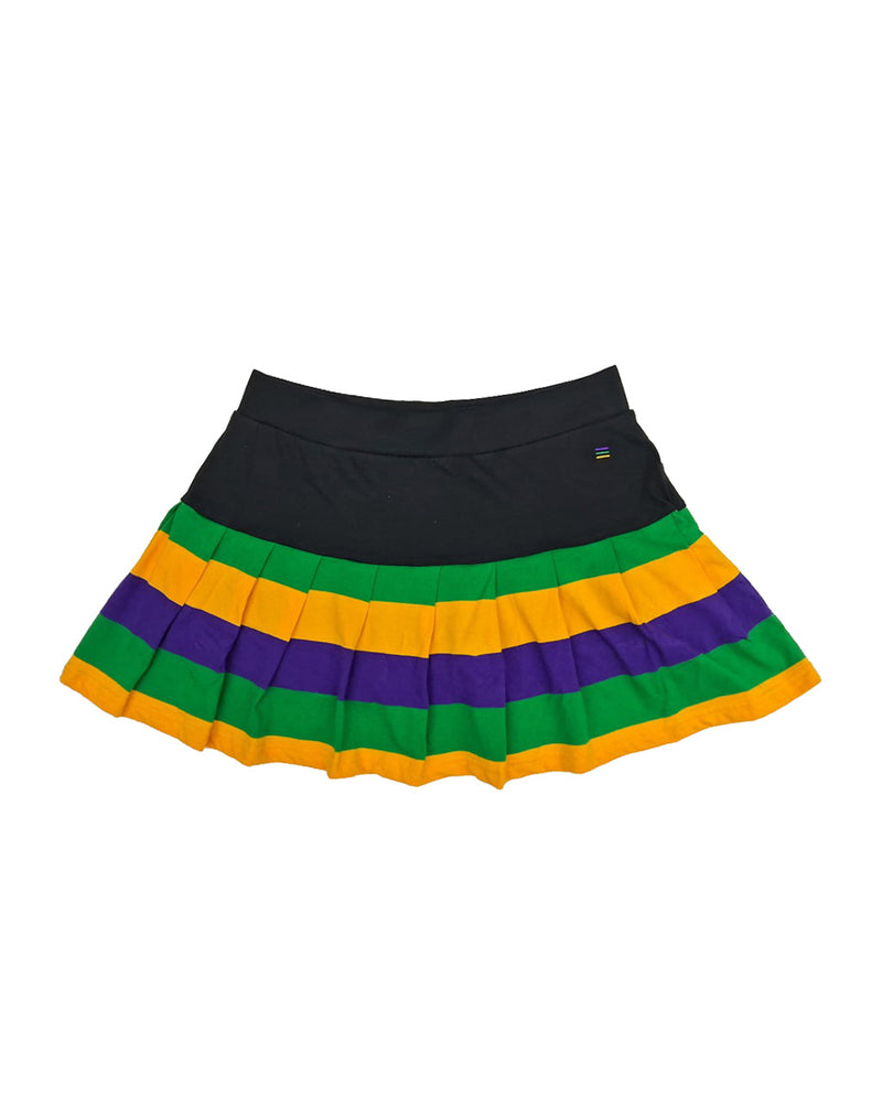 Pleated Adult Skort - Black