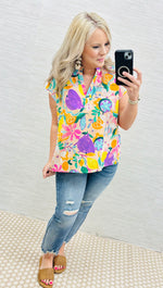 Fruits of the summer blouse