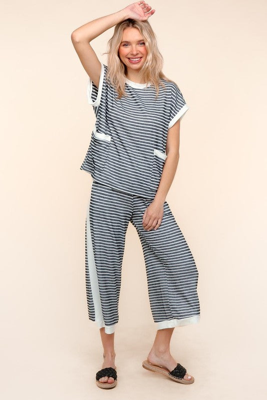 Striped Every Day Wear Track Suit