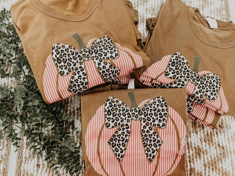 Seersucker Pumpkin Tee