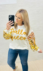 Hallo Queen Sequin Blouse