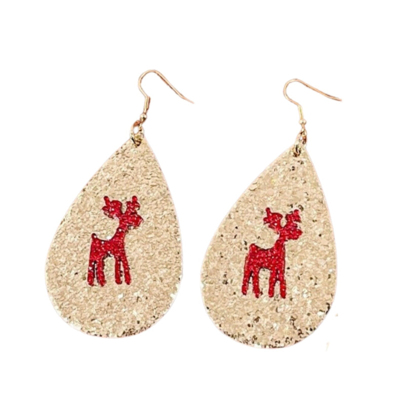 Rudolph Earrings