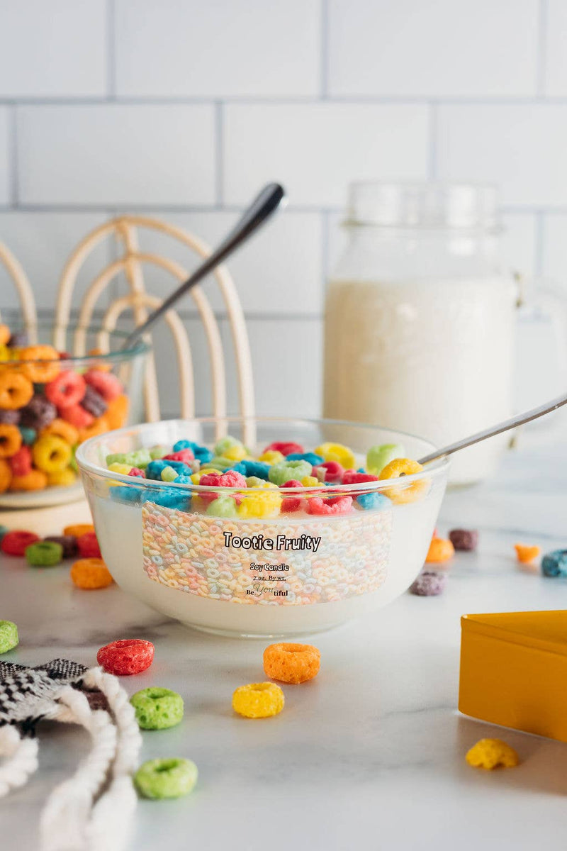 Cereal Candles: Tootie Fruity