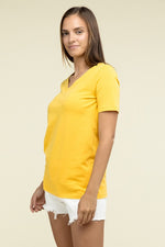 Cotton V-Neck Short Sleeve T-Shirts