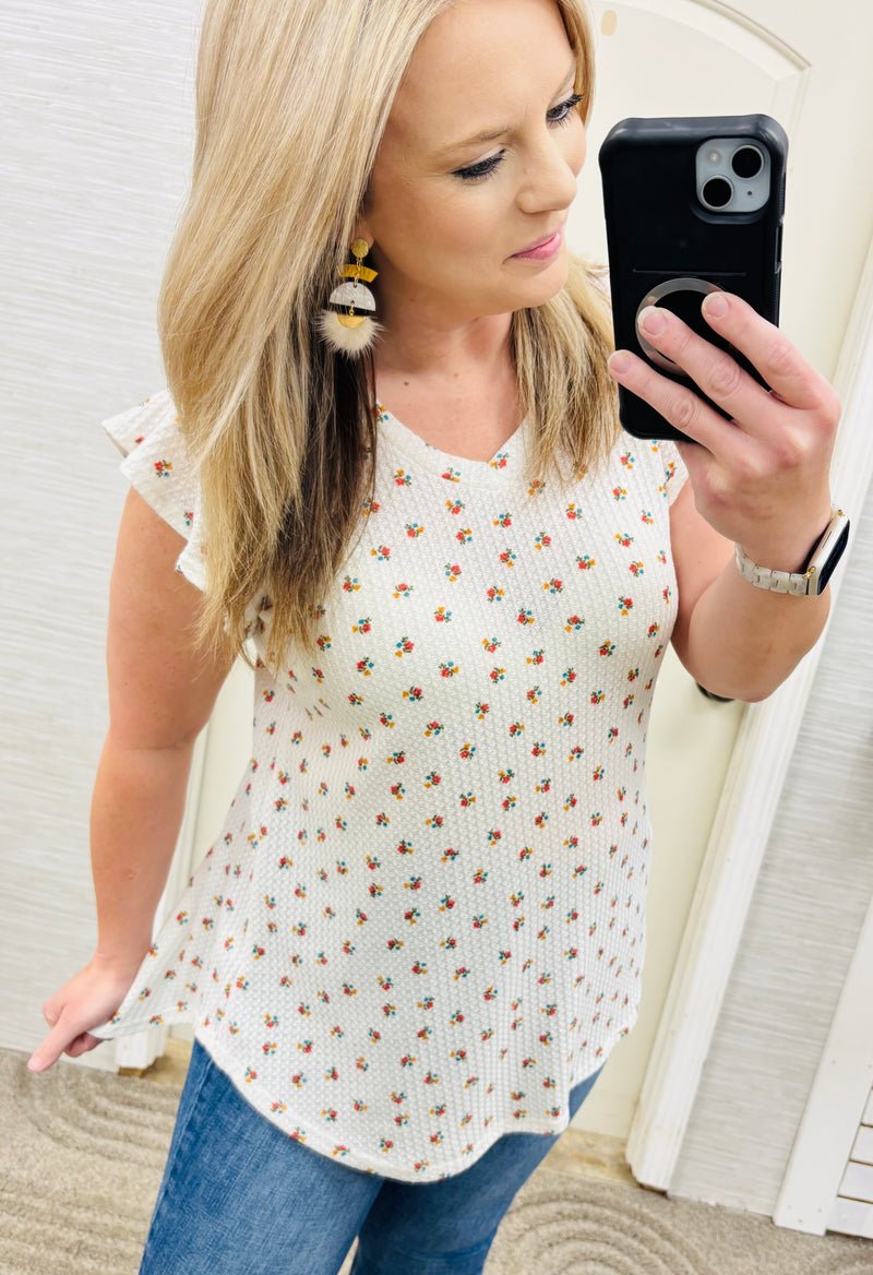 Ivory Ritzy Blouse