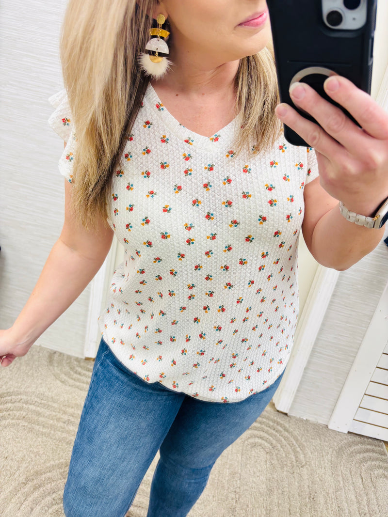 Ivory Ritzy Blouse