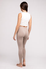 Premium Cotton Full-Length Leggings