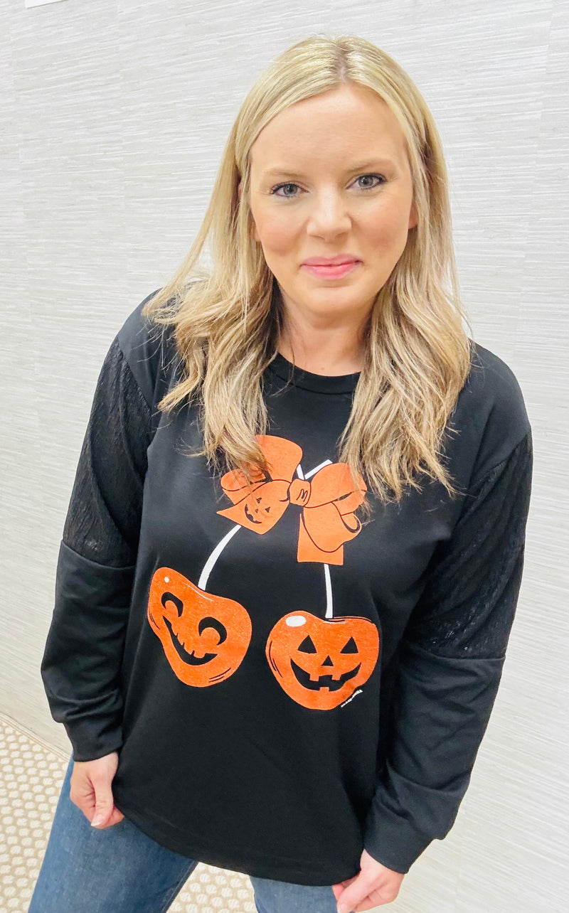 Cherry Pumpkin Long Sleeve