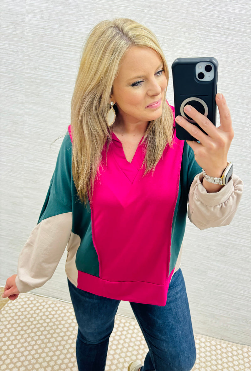 Slopes Colorblock Top